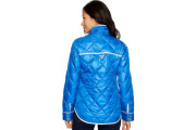 Columbia Harborside Diamond Quilted Jacket Womens XL Vivid Blue